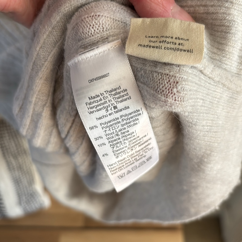 Madewell Cameron‎ Ribbed Cardigan Softest Yarn - Picture 4 of 5